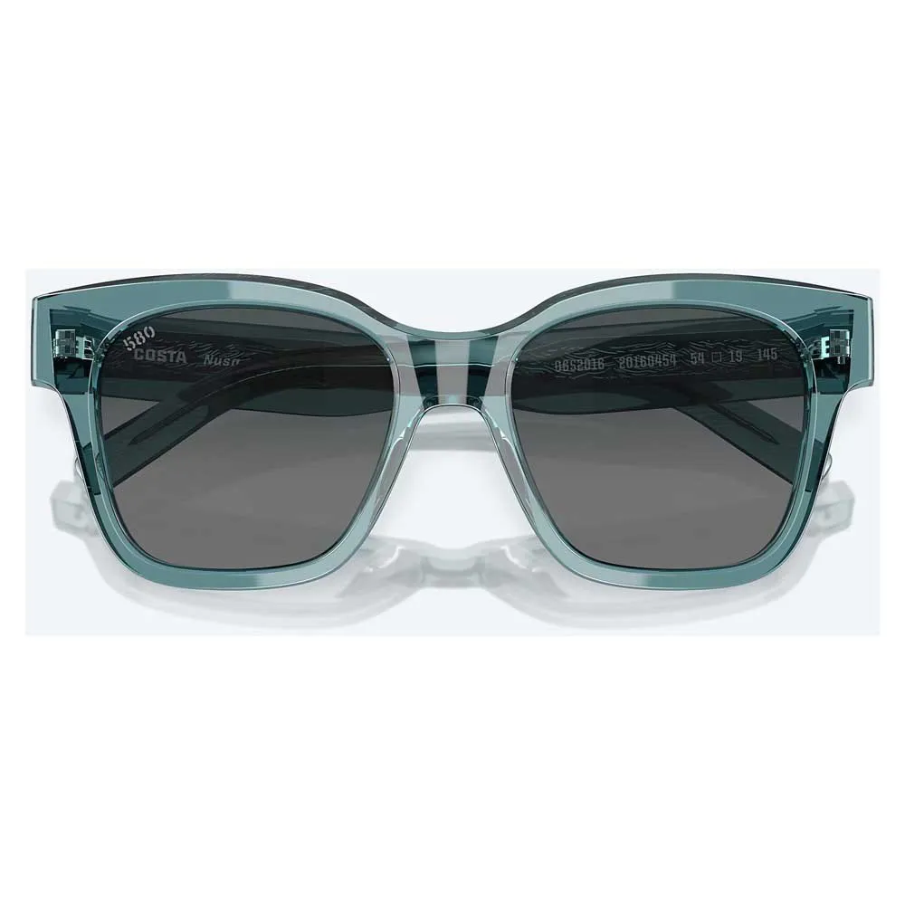 Купить Costa 06s2016-20160454 поляризованные солнцезащитные очки Nusa Deep Crystal Aquamarine 25x12x10 Gray Gradient 580G/CAT3 7ft.ru в интернет магазине Семь Футов