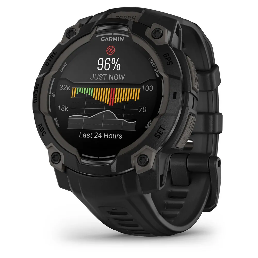 Купить Garmin 010-02936-00 Часы Instinct 3 45 mm Amoled  Black / Black 7ft.ru в интернет магазине Семь Футов