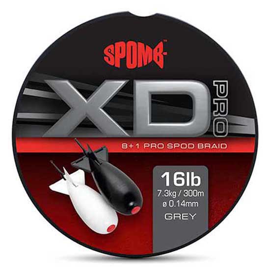 Купить Spomb DBL004-UNIT XD Pro 300 M плетеная леска  Grey 0.180 mm 7ft.ru в интернет магазине Семь Футов