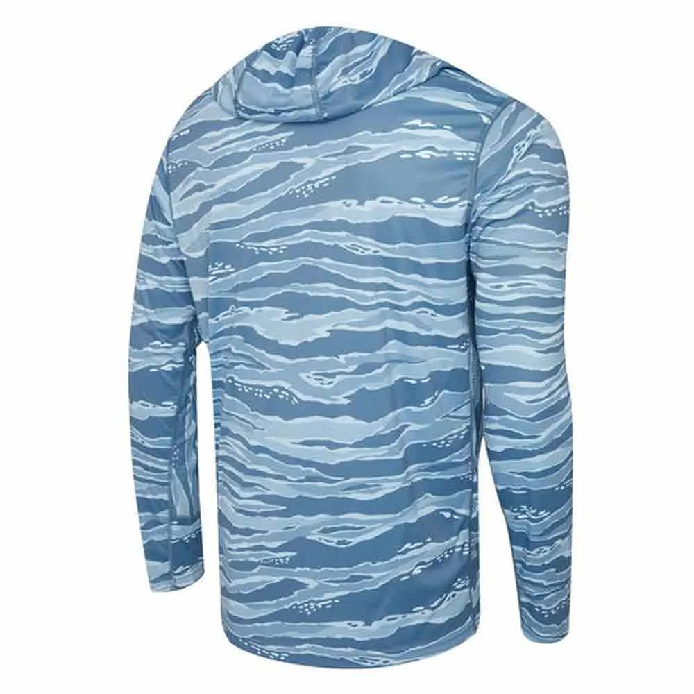 Купить Pelagic 1015261000-pet-xxxl Худи с УФ-защитой Vaportek Wahoo Camo Petrol 35x25x10 3XL 7ft.ru в интернет магазине Семь Футов