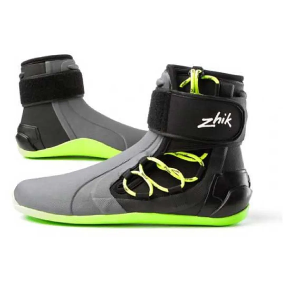 Купить Zhik dbt-0270-u-gry-007 Ботинки для дайвинга Hi Cut Black / Green 35x25x15 EU 40 7ft.ru в интернет магазине Семь Футов