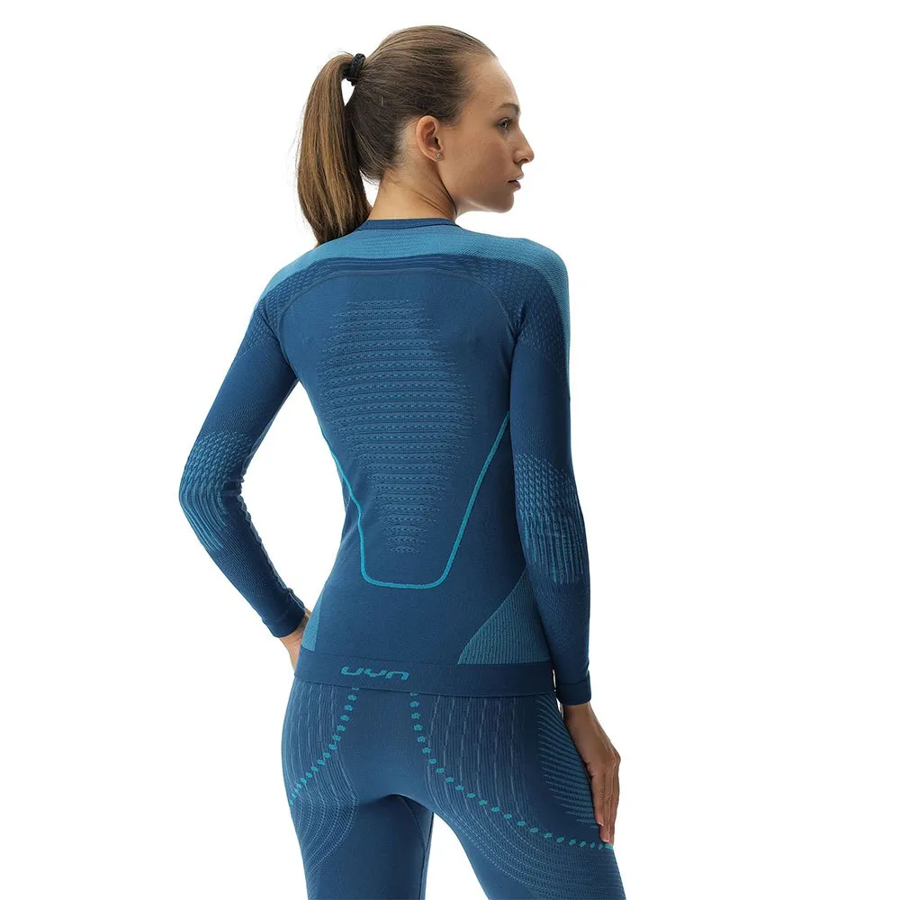 Купить UYN u100009-k950-s/m Базовый слой с длинным рукавом Evolutyon Blue Poseidon / Peacock533 / Peacock533 30x25x2 S / M 7ft.ru в интернет магазине Семь Футов