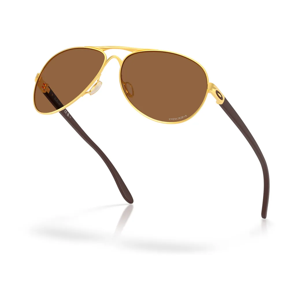 Купить Oakley OO4079-5159-59 Солнцезащитные очки Feedback Золотистый Satin Gold Prizm Bronze/CAT3 7ft.ru в интернет магазине Семь Футов