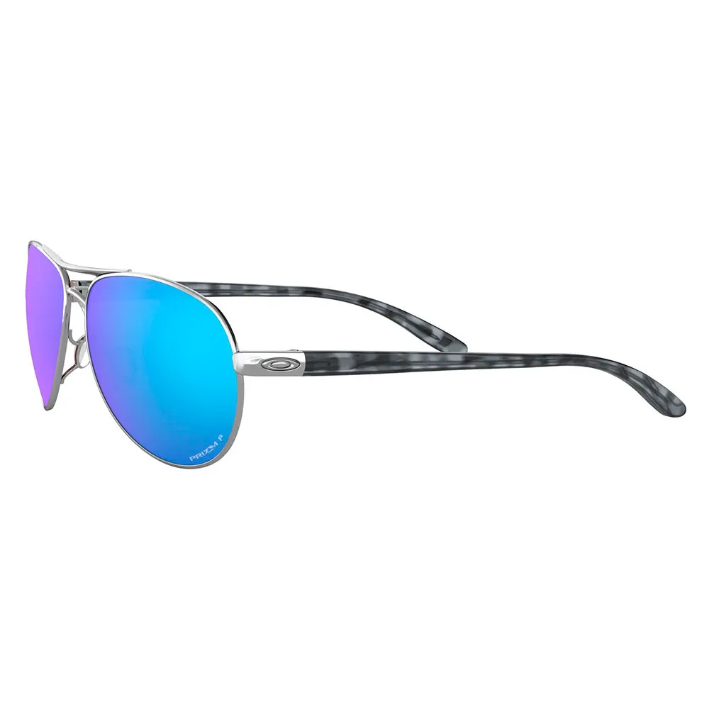 Купить Oakley OO4079-3359-59 поляризованные солнцезащитные очки Feedback Polished Chrome Prizm Sapphr Irid Polar/CAT3 7ft.ru в интернет магазине Семь Футов