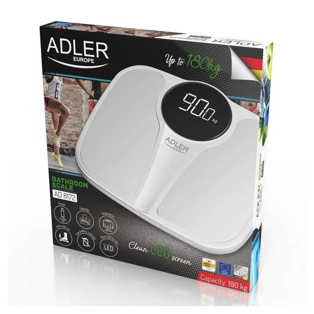 Купить Adler ad 8172 white Весы  35x5x39 7ft.ru в интернет магазине Семь Футов