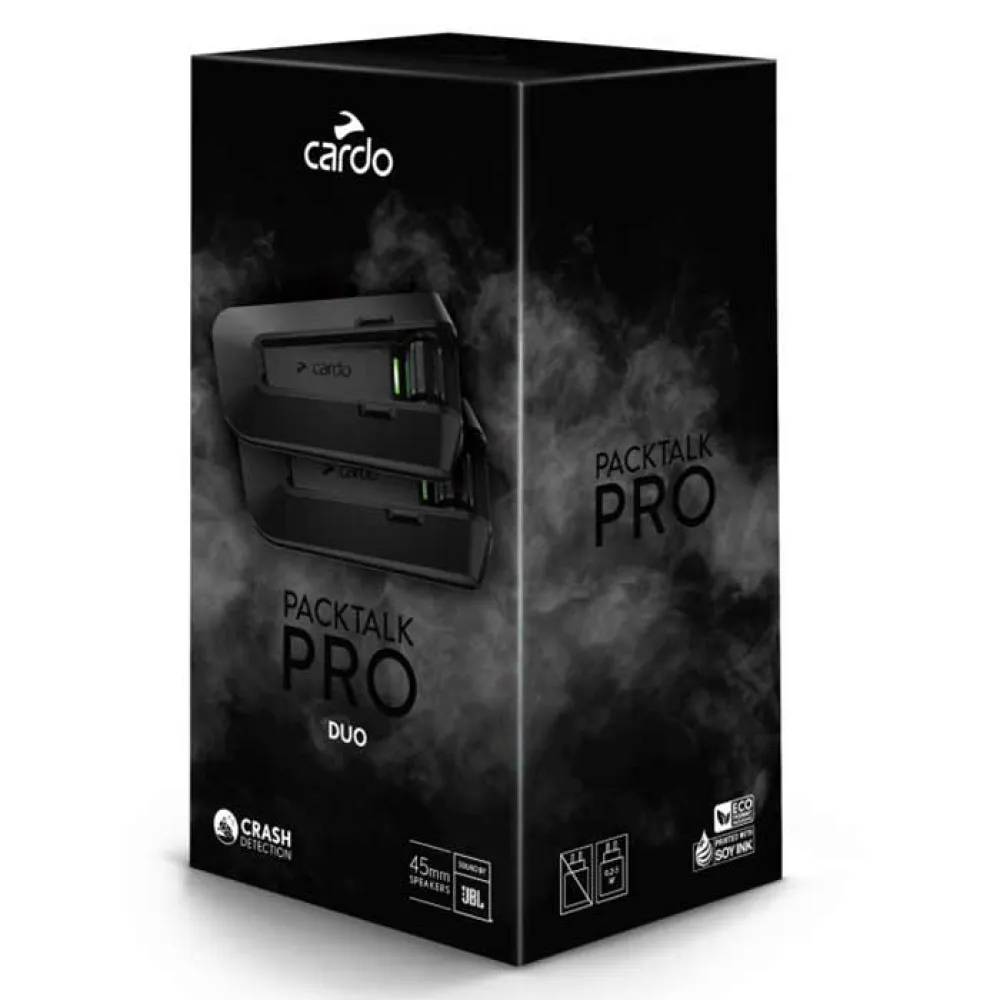 Купить Cardo ptp00101 Интерком Packtalk Pro Duo Black 25x15x10 7ft.ru в интернет магазине Семь Футов