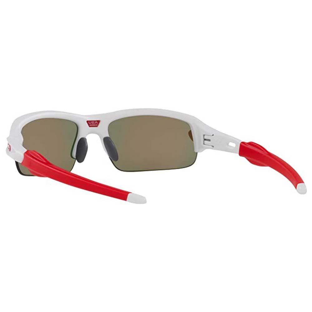 Купить Oakley OJ9008-0958 Солнцезащитные очки Flak XXS Prizm Matte White Prizm Ruby/CAT3 7ft.ru в интернет магазине Семь Футов