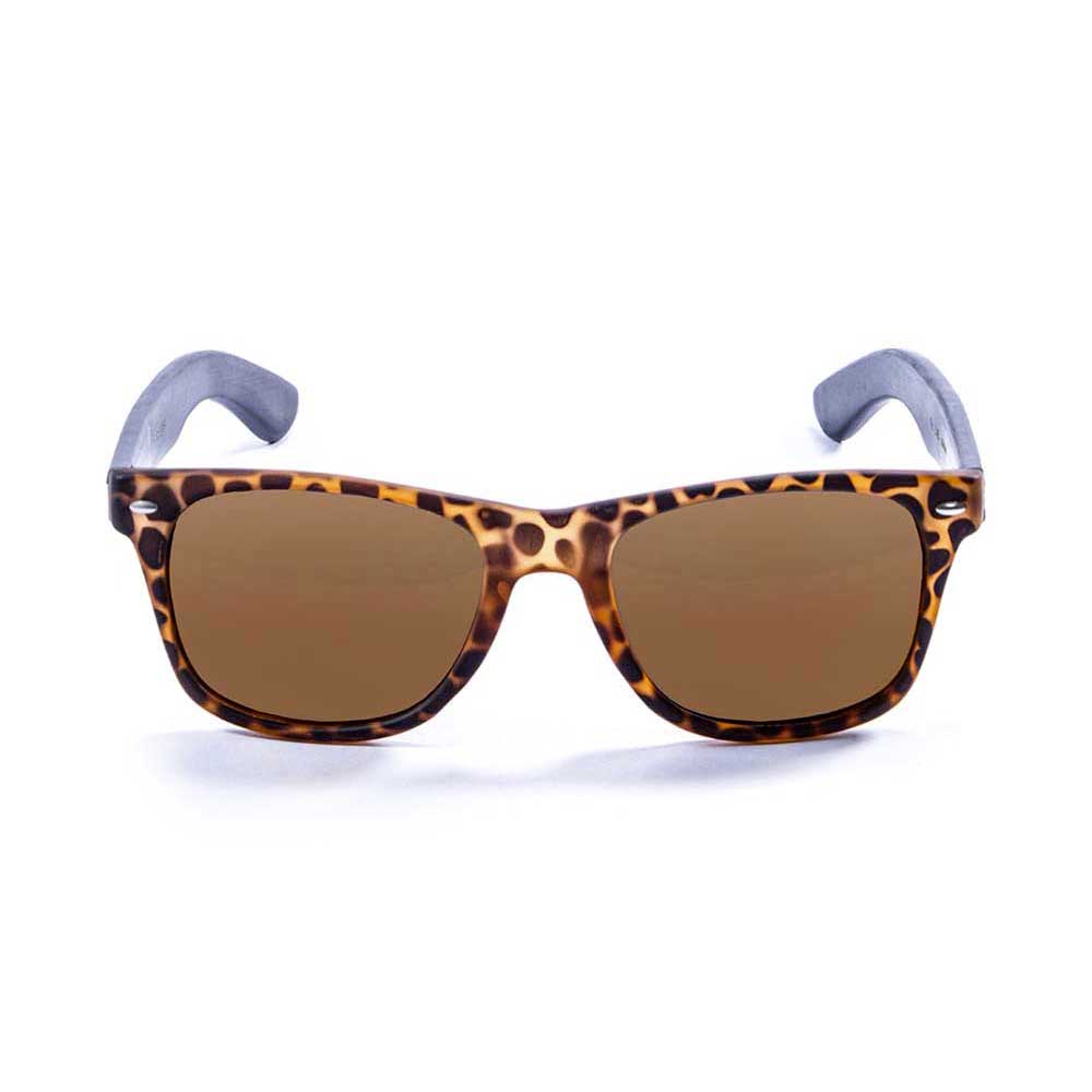 Купить Ocean sunglasses 50010.4 Деревянные поляризованные солнцезащитные очки Beach Brown / Demy Brown / Brown 7ft.ru в интернет магазине Семь Футов