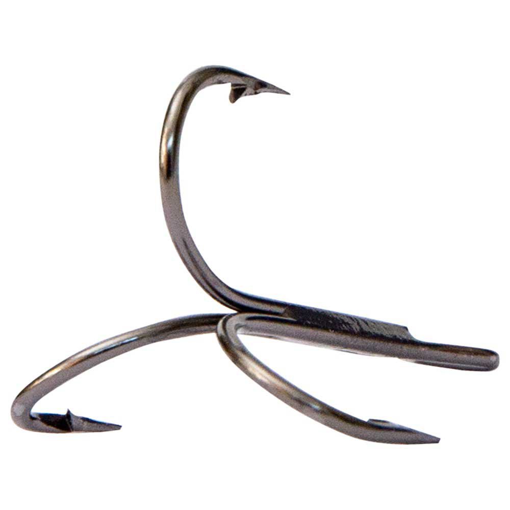 Купить Mustad 3551-BN-18-336 336 Тройной Крючок Золотистый Black Nickel 18 7ft.ru в интернет магазине Семь Футов