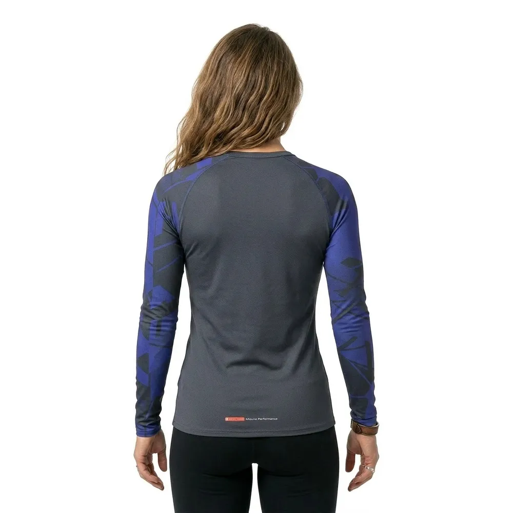 Купить Mizuno a2gac705-10-xs Базовый слой с длинным рукавом Virtual Body G5 Odyssey Gray / Iris Bloom 30x20x5 7ft.ru в интернет магазине Семь Футов