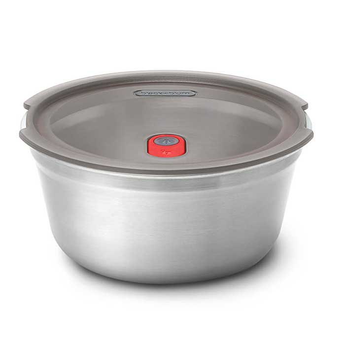 Купить Black+blum FBSS-BL-S017-FR Steel Food Чаша  Grey / Red Small 7ft.ru в интернет магазине Семь Футов