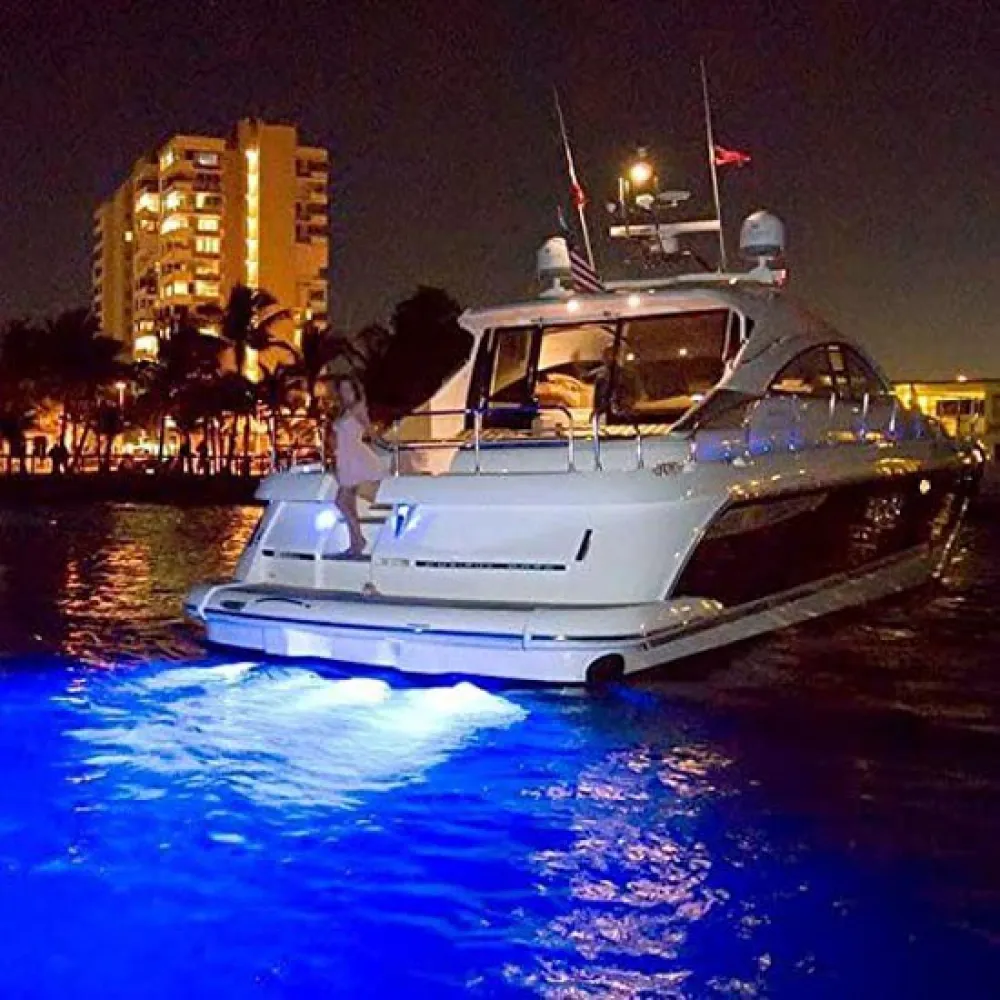 Купить Lumitec 451-101516 Светодиодный светильник Seablaze X2 белый/синий Bronze 16x16x11 5000 Lumens 7ft.ru в интернет магазине Семь Футов