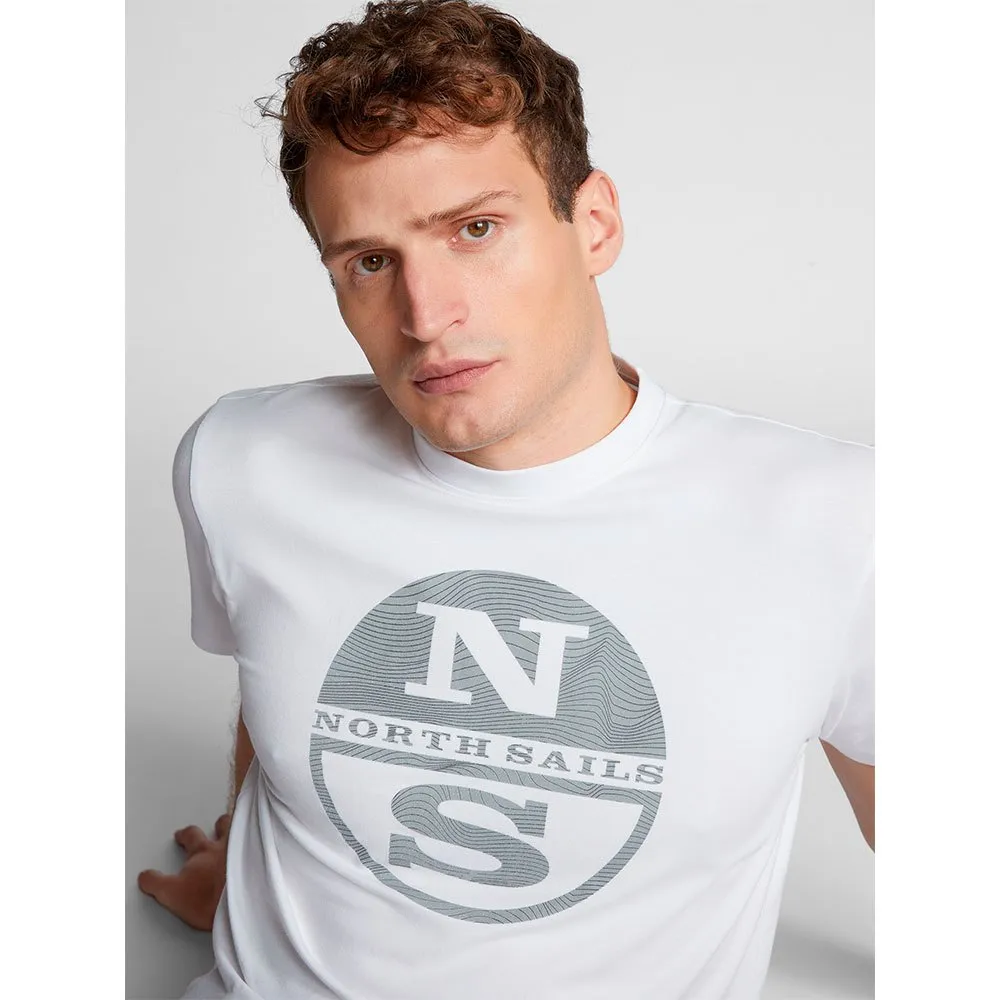 Купить North sails 692798-0101-4 Футболка с коротким рукавом 692798 Graphic Белая White L 7ft.ru в интернет магазине Семь Футов