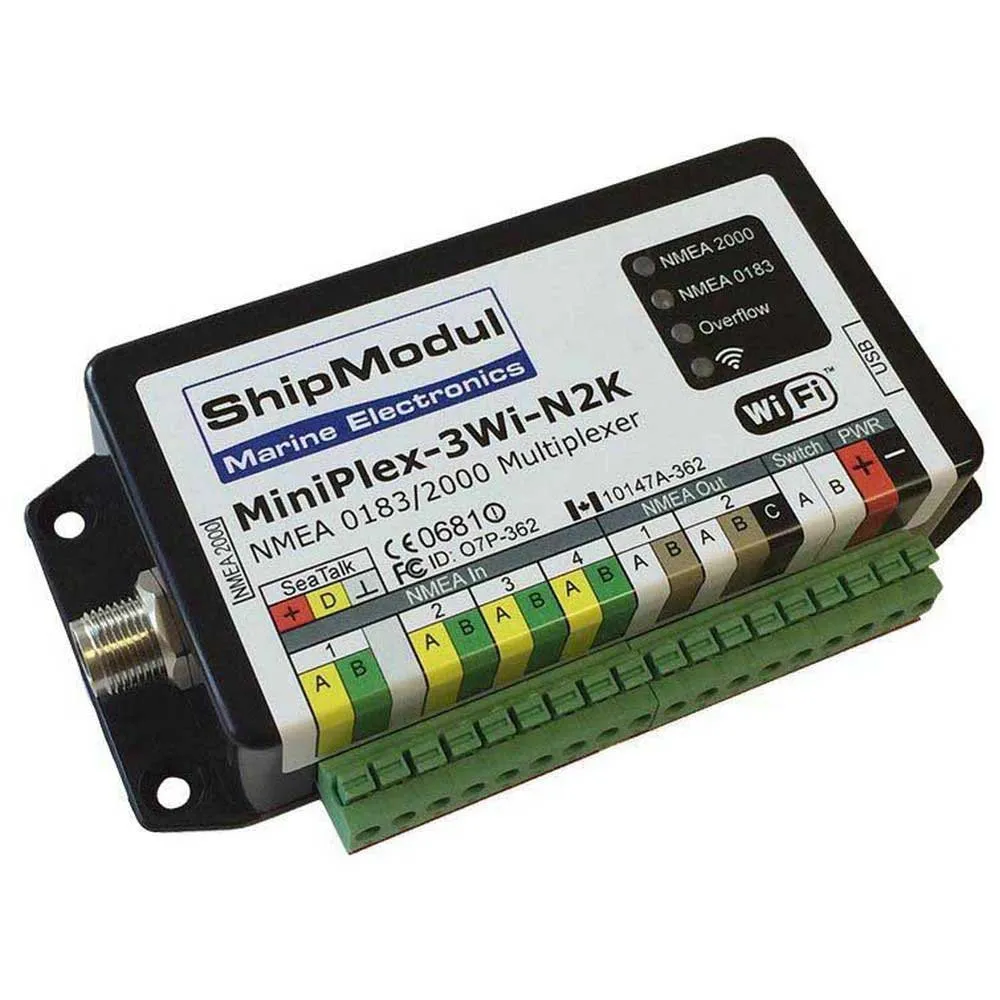 Купить Shipmodul NN-095 Miniplex-3Wi-N2K разъем  Black 7ft.ru в интернет магазине Семь Футов