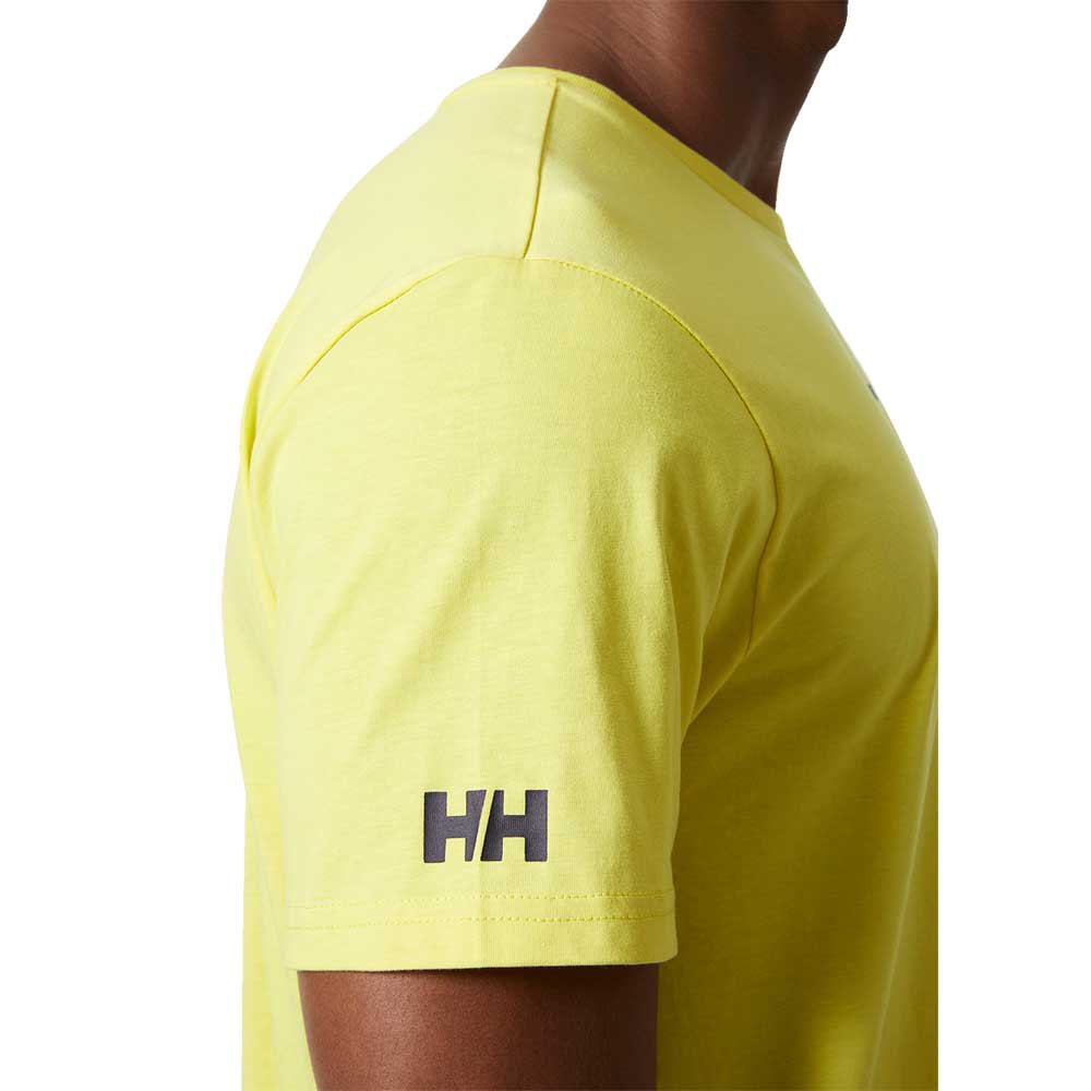 Купить Helly hansen 34222_455-M Футболка с коротким рукавом Shoreline Желтый Endive M 7ft.ru в интернет магазине Семь Футов