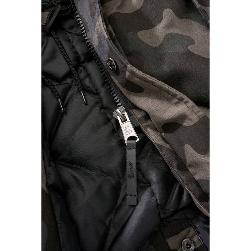 Купить Brandit 9442-4-XL Пальто Marsh Lake Teddy Зеленый  Dark Camo XL 7ft.ru в интернет магазине Семь Футов