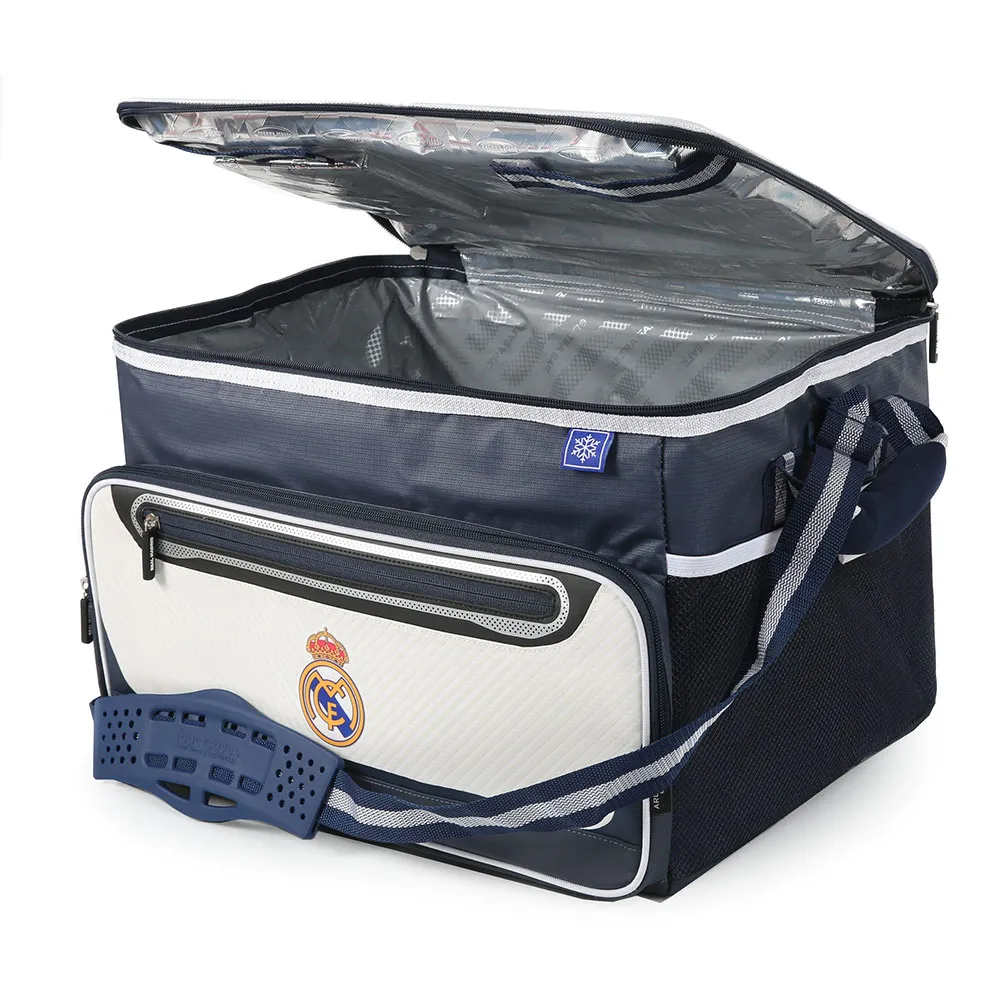 Купить Real madrid AZRM10005781-UNIT Мягкий портативный охладитель 44.5x33.0x30.5 cm Голубой White / Blue 7ft.ru в интернет магазине Семь Футов