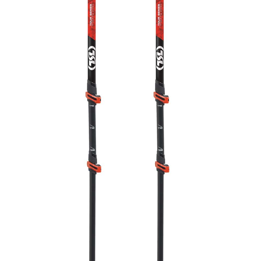 Купить Tsl outdoor PFBTOC3LSW Tour Carbon 3 Light Swing Поляки  Black / Red 72.5-140 cm 7ft.ru в интернет магазине Семь Футов