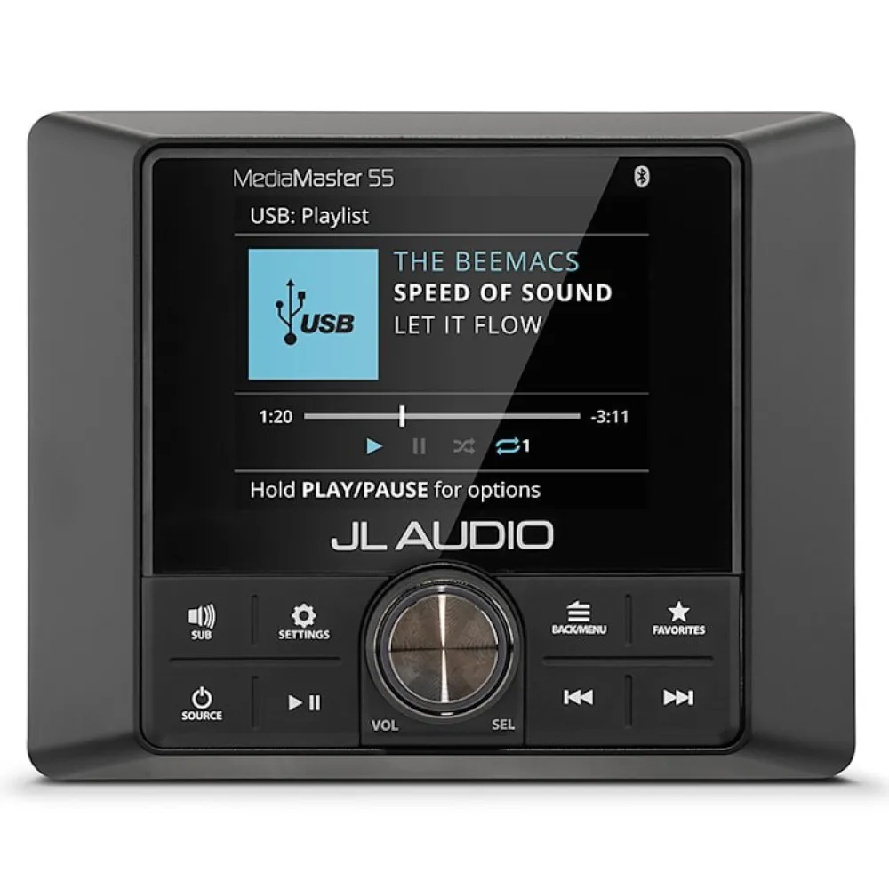 Купить Garmin 010-03365-00 Усилитель JL Audio® MediaMaster® 55 Full-Color LCD Display Weatherproof Black 7ft.ru в интернет магазине Семь Футов