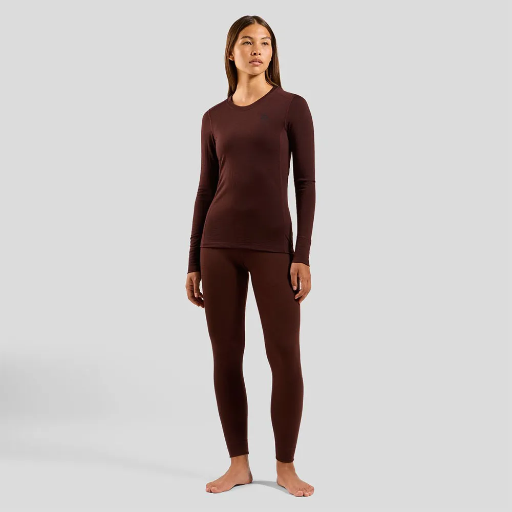Купить Odlo 111601-30910-xl Базовый слой с длинным рукавом Merino 200 Fudge 30x25x2 7ft.ru в интернет магазине Семь Футов