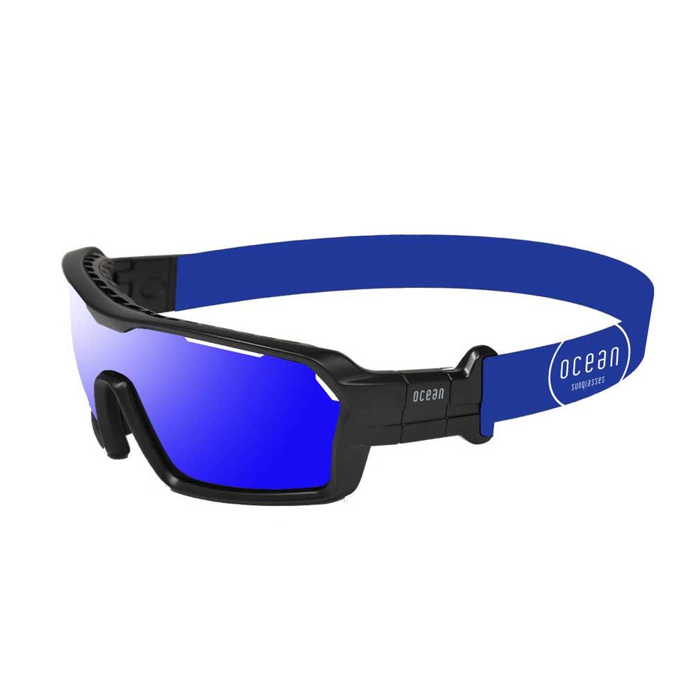 Купить Ocean sunglasses 3701.1X поляризованные солнцезащитные очки Chameleon Shinny Black Blue Strap/CAT3 7ft.ru в интернет магазине Семь Футов