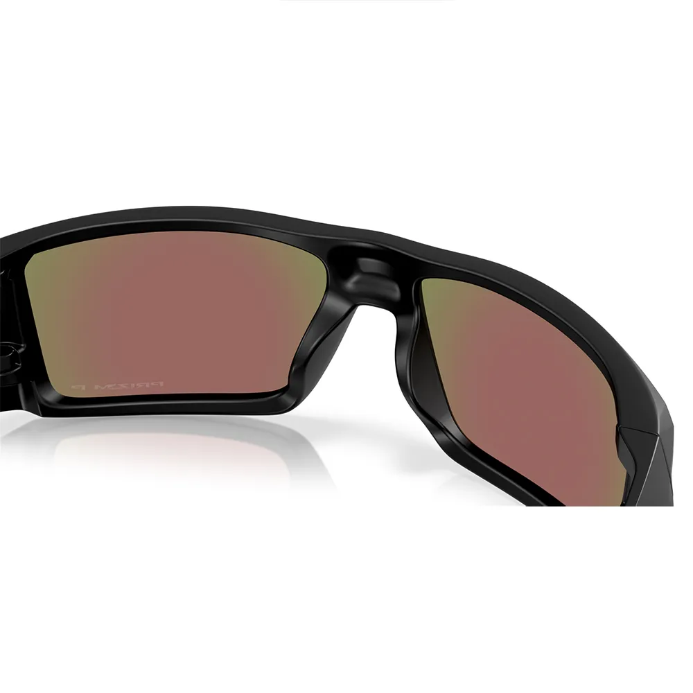 Купить Oakley OO9231-2361-61 поляризованные солнцезащитные очки Heliostat Бесцветный Matte Black Prizm Sapphire Polar/CAT3 7ft.ru в интернет магазине Семь Футов