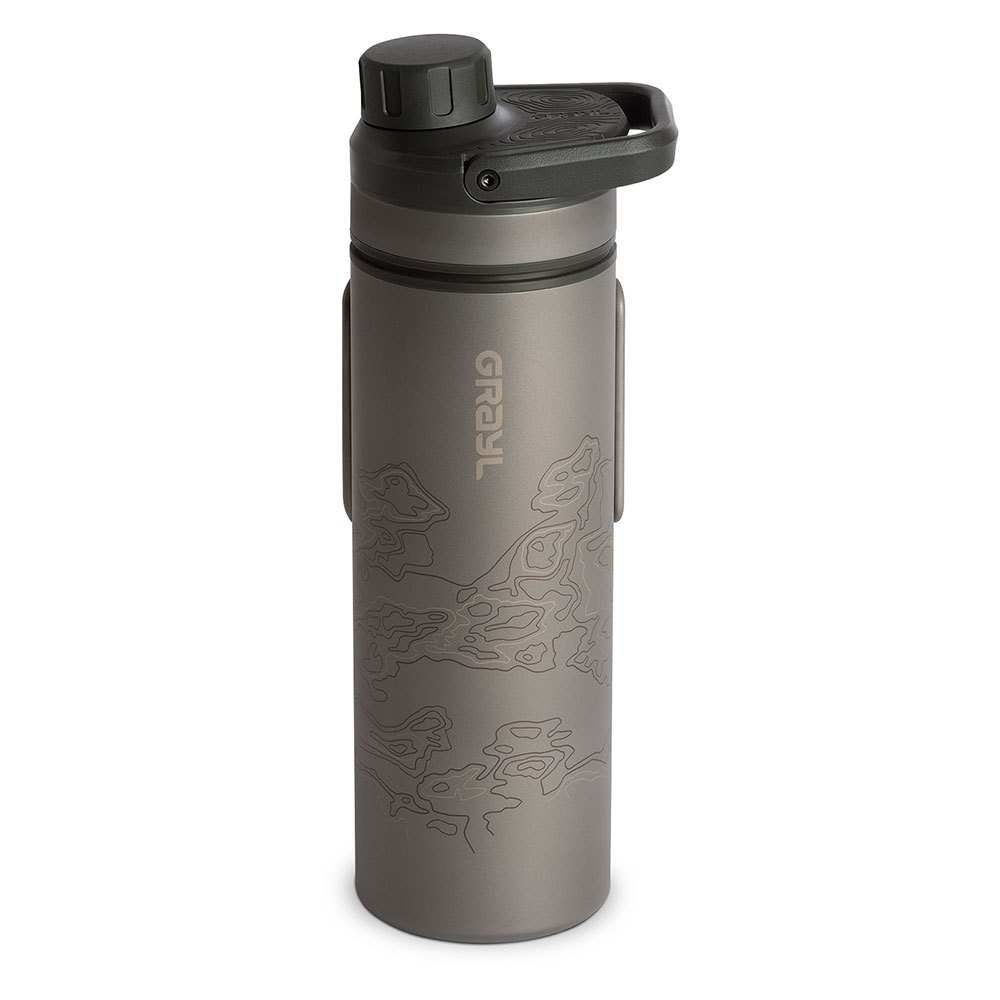 Купить Grayl 511-SEA-COV Бутылка с фильтром для воды UltraPress 500 ml Titanium Covert Black 7ft.ru в интернет магазине Семь Футов