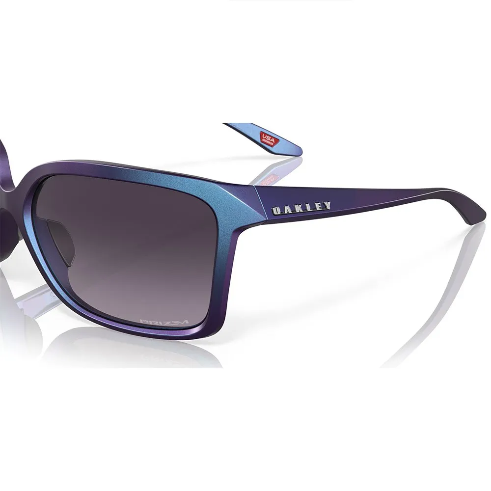 Купить Oakley OO9230-0661 Wildrye Prizm Женские солнцезащитные очки Matte Cyan / Purple Colorshift Prizm Grey Gradient/CAT3 7ft.ru в интернет магазине Семь Футов