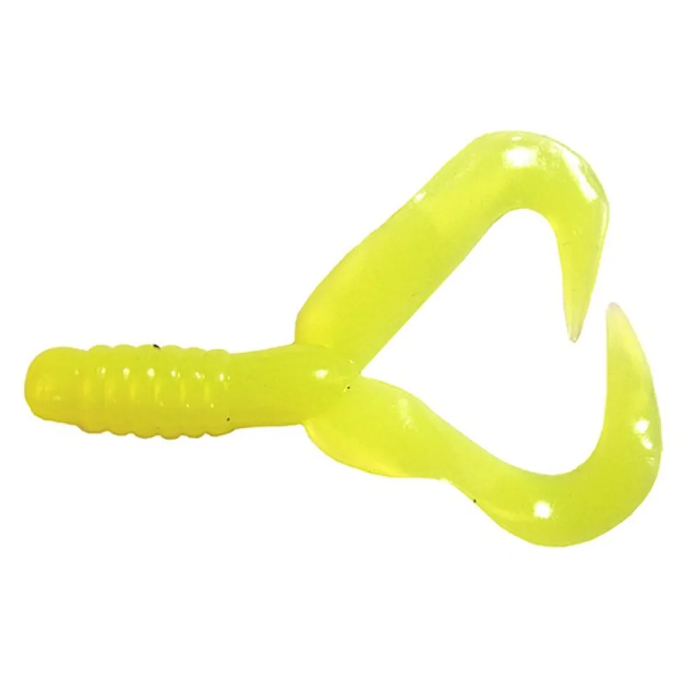 Купить Wizard 86957-110 Мягкий приманка Harpex Twist Double 70 mm 5 Единицы Lime 7ft.ru в интернет магазине Семь Футов