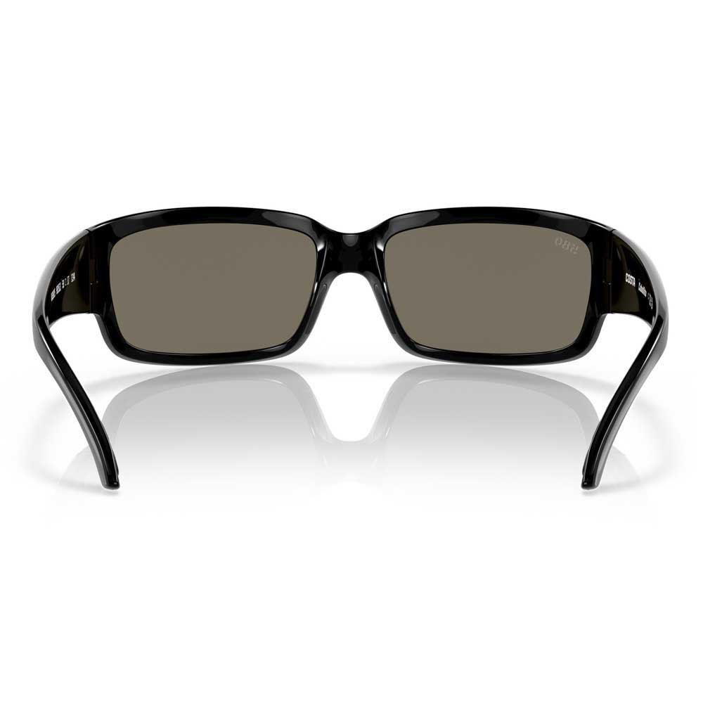 Купить Costa 06S9025-90251359 Зеркальные поляризованные солнцезащитные очки Caballito Shiny Black Blue Mirror 580G/CAT3 7ft.ru в интернет магазине Семь Футов