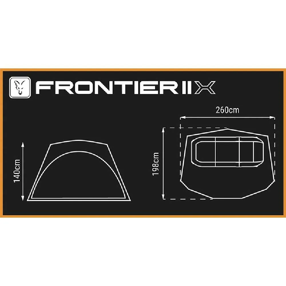 Купить Fox international cum390 Москитная сетка (Moskitnaya setka) Frontier II X Camo 100x40x40 7ft.ru в интернет магазине Семь Футов
