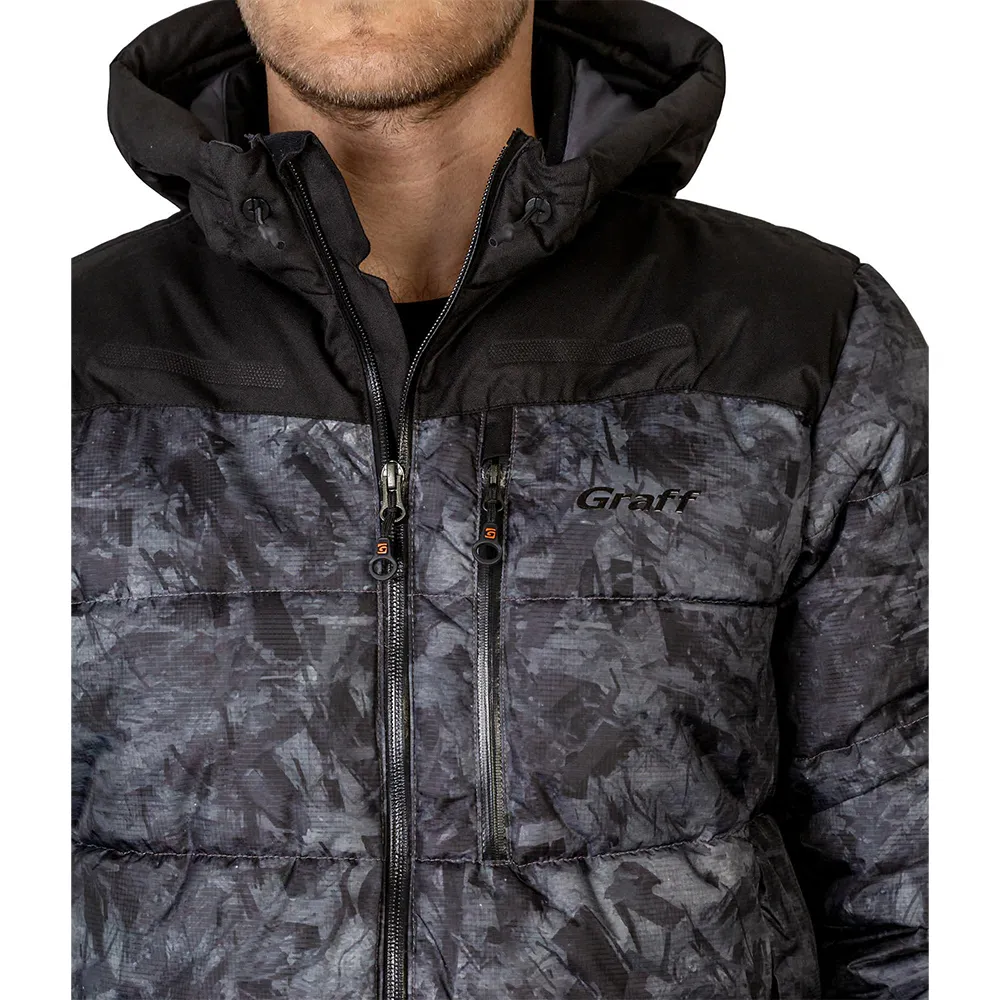 Купить Graff 645-o-8-3xl Куртка Primaloft® Quilted 645-O-8 Black / Camo 60x40x25 7ft.ru в интернет магазине Семь Футов