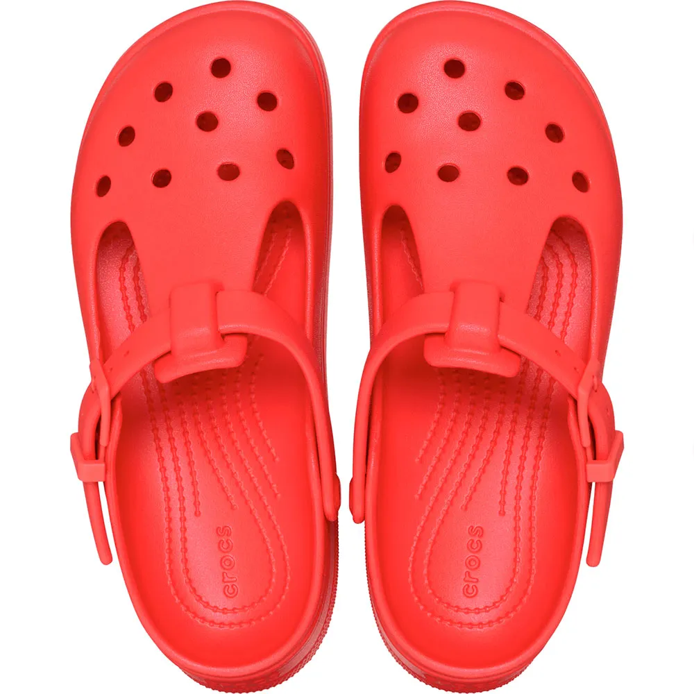 Купить Crocs 210581-6zr-m3/w5 Деревянные башмаки Classic Mary Jane Cherry Red 35x25x15 EU 34 7ft.ru в интернет магазине Семь Футов
