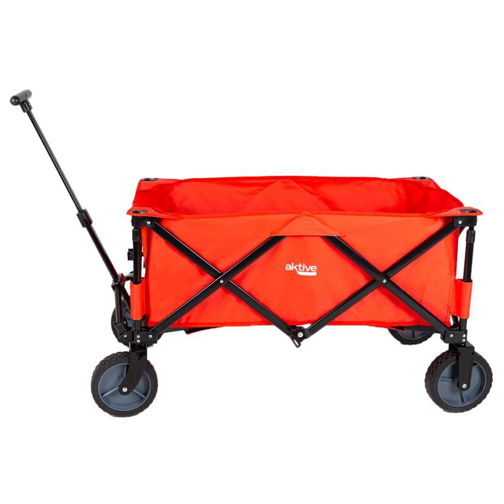 Купить Aktive 62052 Пляжная тележка Carryall  Red 90 x 49 x 58 cm 7ft.ru в интернет магазине Семь Футов