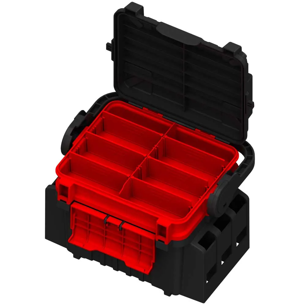 Купить Nomura nm80000250 Коробка для снастей Black / Red 32x25x25 31.5 x 23 x 24 cm 7ft.ru в интернет магазине Семь Футов