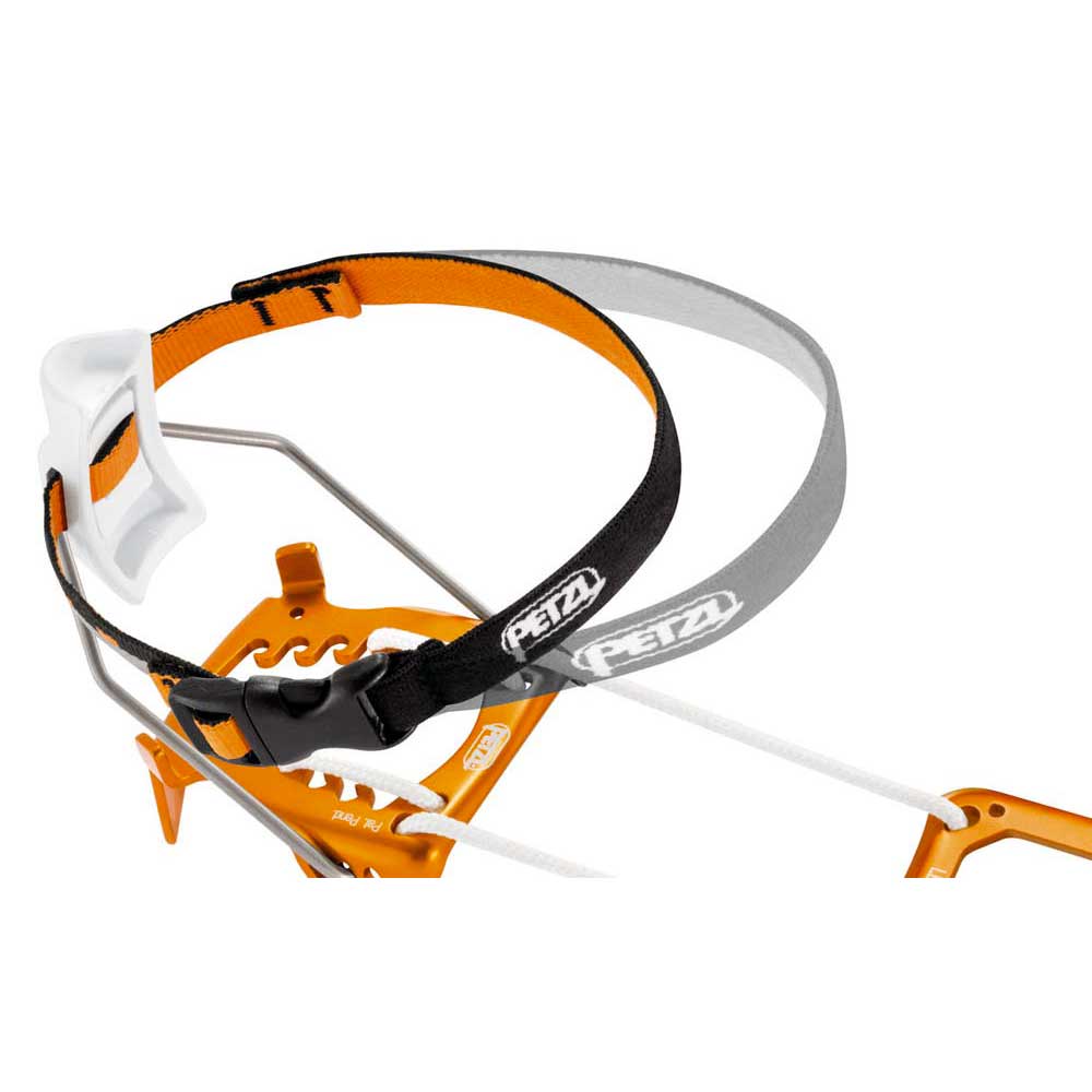 Купить Petzl T01ALLF Leopard Leverlock Ремни Для Лыжных Кошек Оранжевый Orange EU 36-46 7ft.ru в интернет магазине Семь Футов