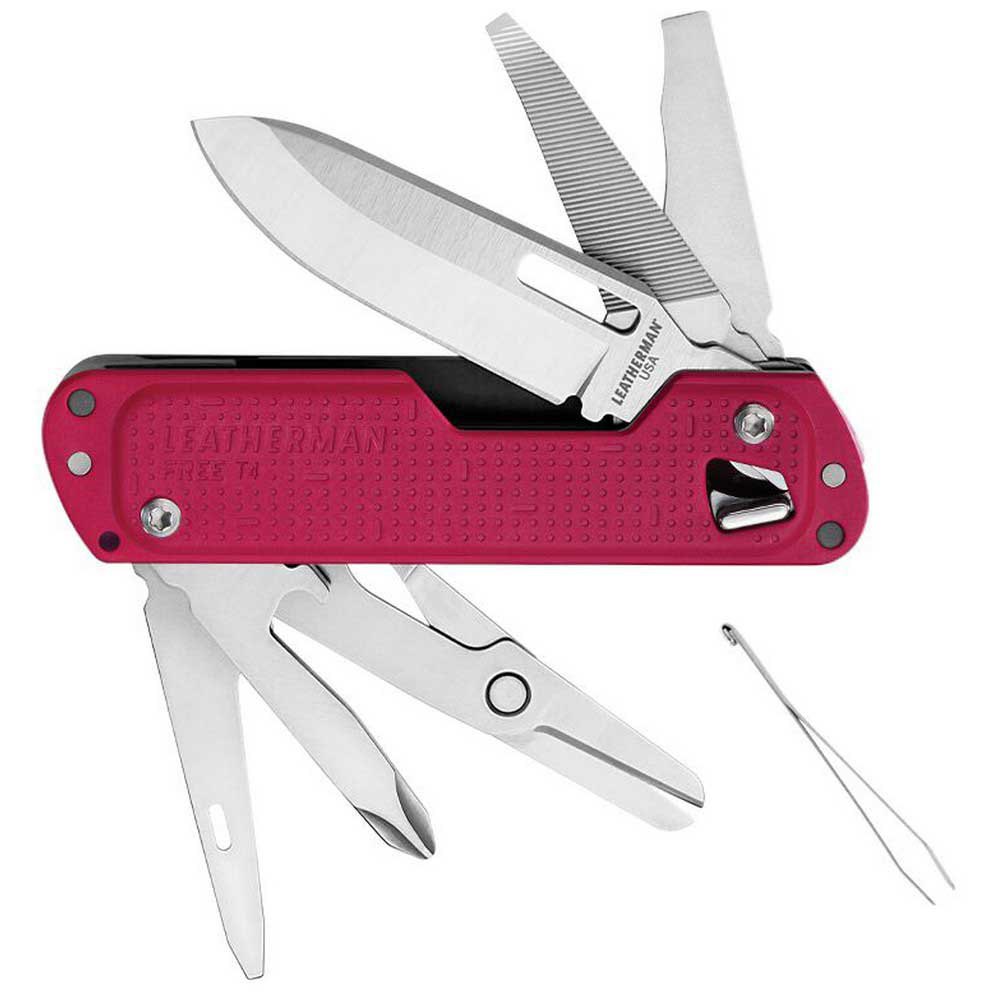 Купить Leatherman 832871 Free T4 Мульти Инструмент Серебристый Garnet 7ft.ru в интернет магазине Семь Футов