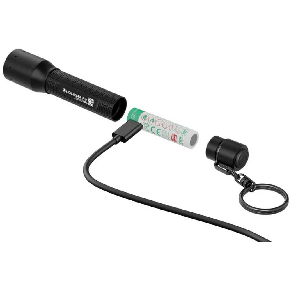 Купить Ledlenser 503107 перезаряжаемый фонарик P3R Black 20x10x10 7ft.ru в интернет магазине Семь Футов