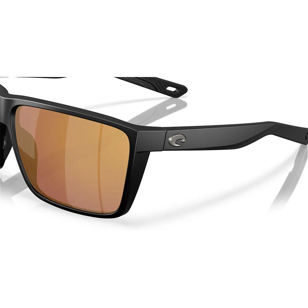 Купить Costa 06s9121-91210764 поляризованные солнцезащитные очки Rincon ii Matte Black / Matte Black 20x10x10 Gold Mirror 580G/CAT3 7ft.ru в интернет магазине Семь Футов
