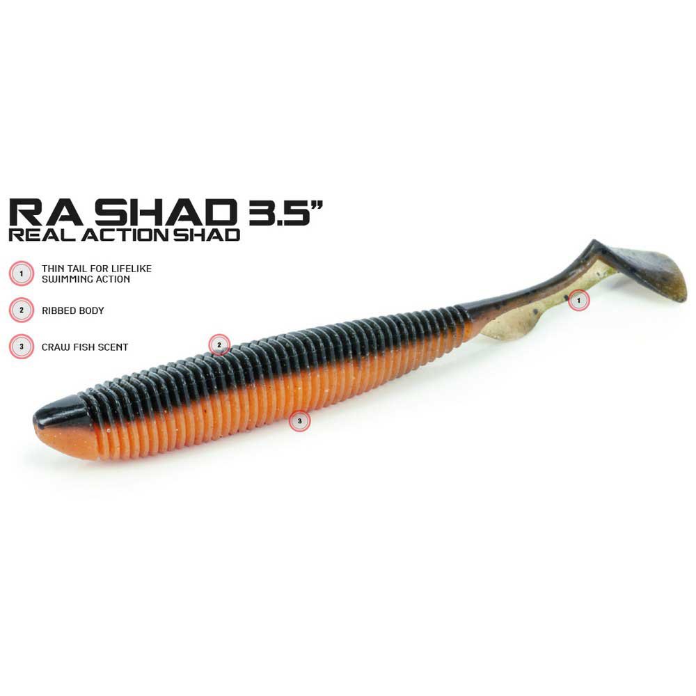 Купить Molix RSH3.5-138 Real Action Shad 90 Mm Многоцветный  Wakasagi 7ft.ru в интернет магазине Семь Футов