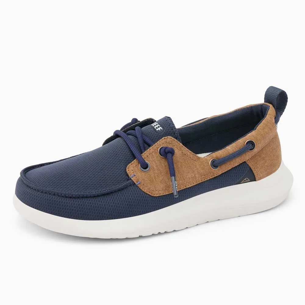 Купить Reef cj6780-navy/tan-8.5 Палубные туфли Swellsole Pier 35x25x15 EU 41 7ft.ru в интернет магазине Семь Футов