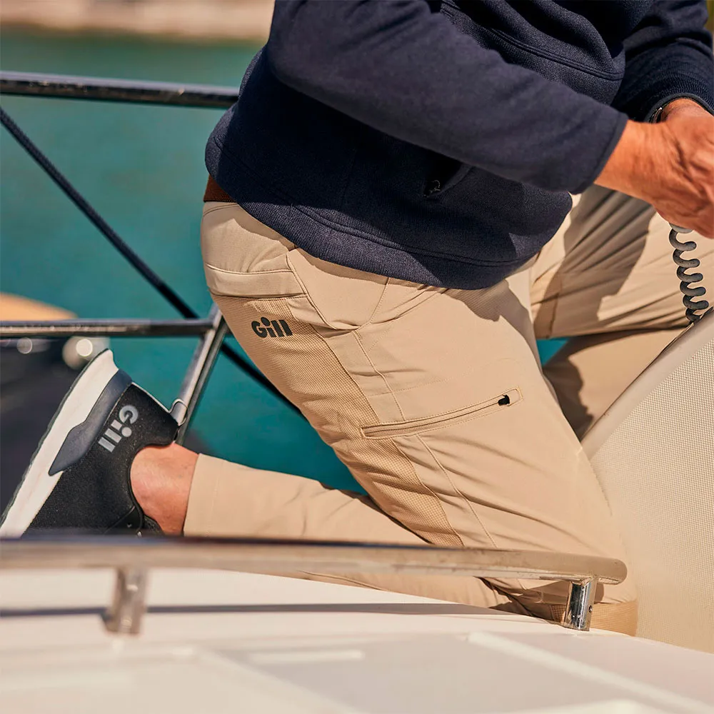 Купить Gill uv023-kha01-xxl Брюки UV Stretch Pro Khaki 30x10x10 2XL 7ft.ru в интернет магазине Семь Футов