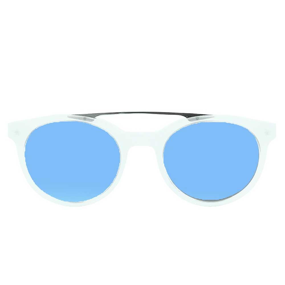 Купить Ocean sunglasses 10200.12 Солнцезащитные очки Tiburon Transparent Light Blue Frosted Revo Blue/CAT3 7ft.ru в интернет магазине Семь Футов