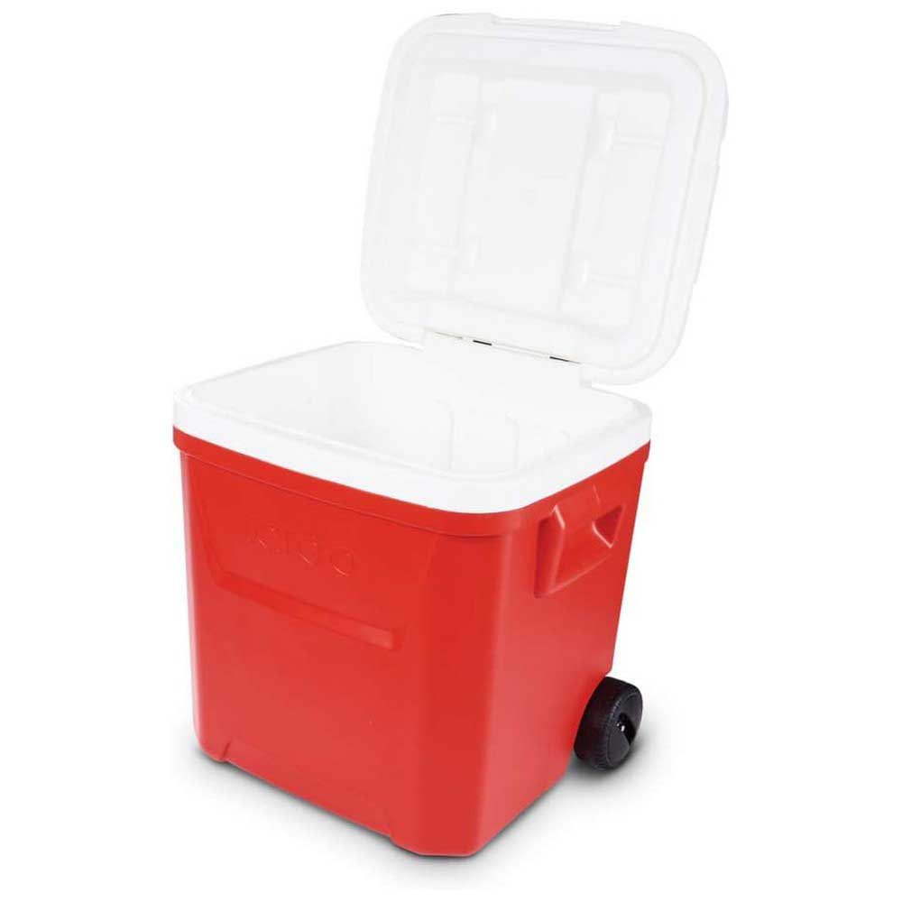 Купить Igloo coolers 34495 Laguna 57L жесткий портативный холодильник на колесиках Red 50 x 40 x 51 cm 7ft.ru в интернет магазине Семь Футов