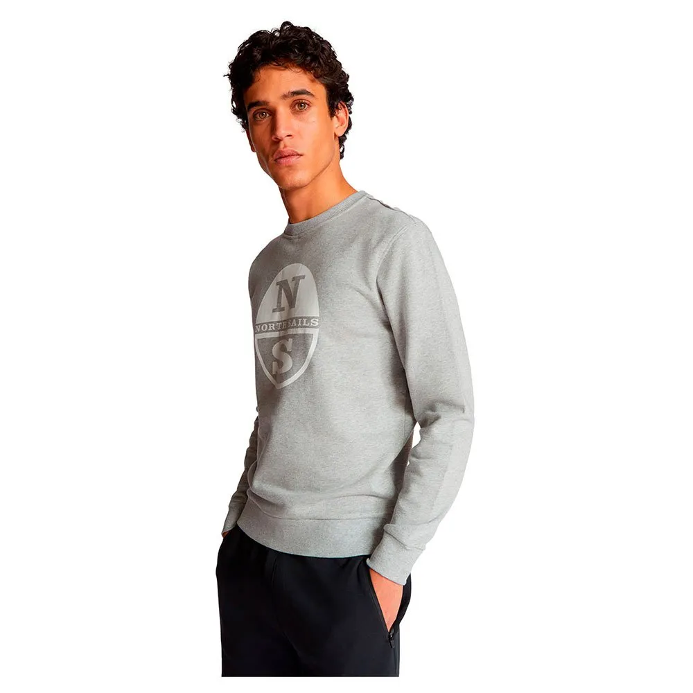 Купить North sails 691001-0926-6 Толстовка 691001 Graphic Серый Grey Melange 2XL 7ft.ru в интернет магазине Семь Футов