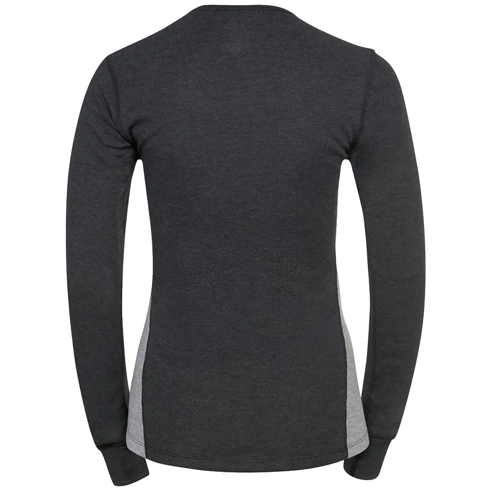 Купить Odlo 196701-10793-xl Комплект термобелья с длинным рукавом Active Warm Special Dark Grey Melange / Grey Melange 30x22x4 7ft.ru в интернет магазине Семь Футов