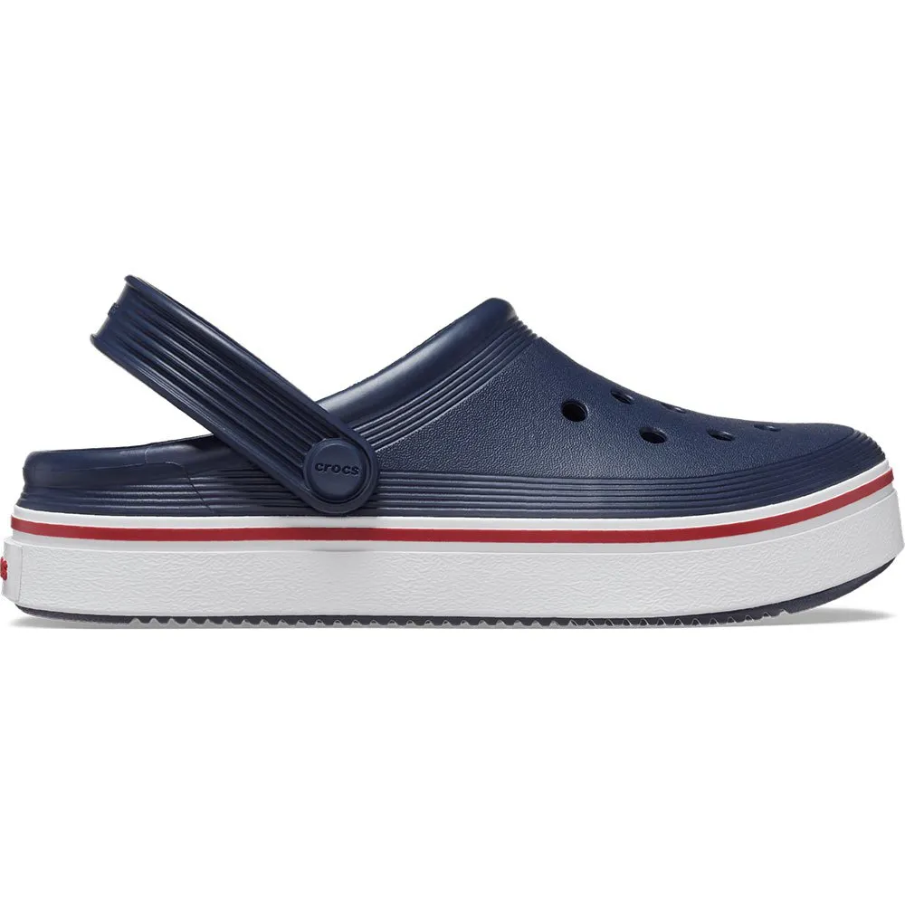 Купить Crocs 208477-4cc-j1 Деревянные башмаки Crocband Clean Navy / Pepper 35x25x15 EU 32 7ft.ru в интернет магазине Семь Футов