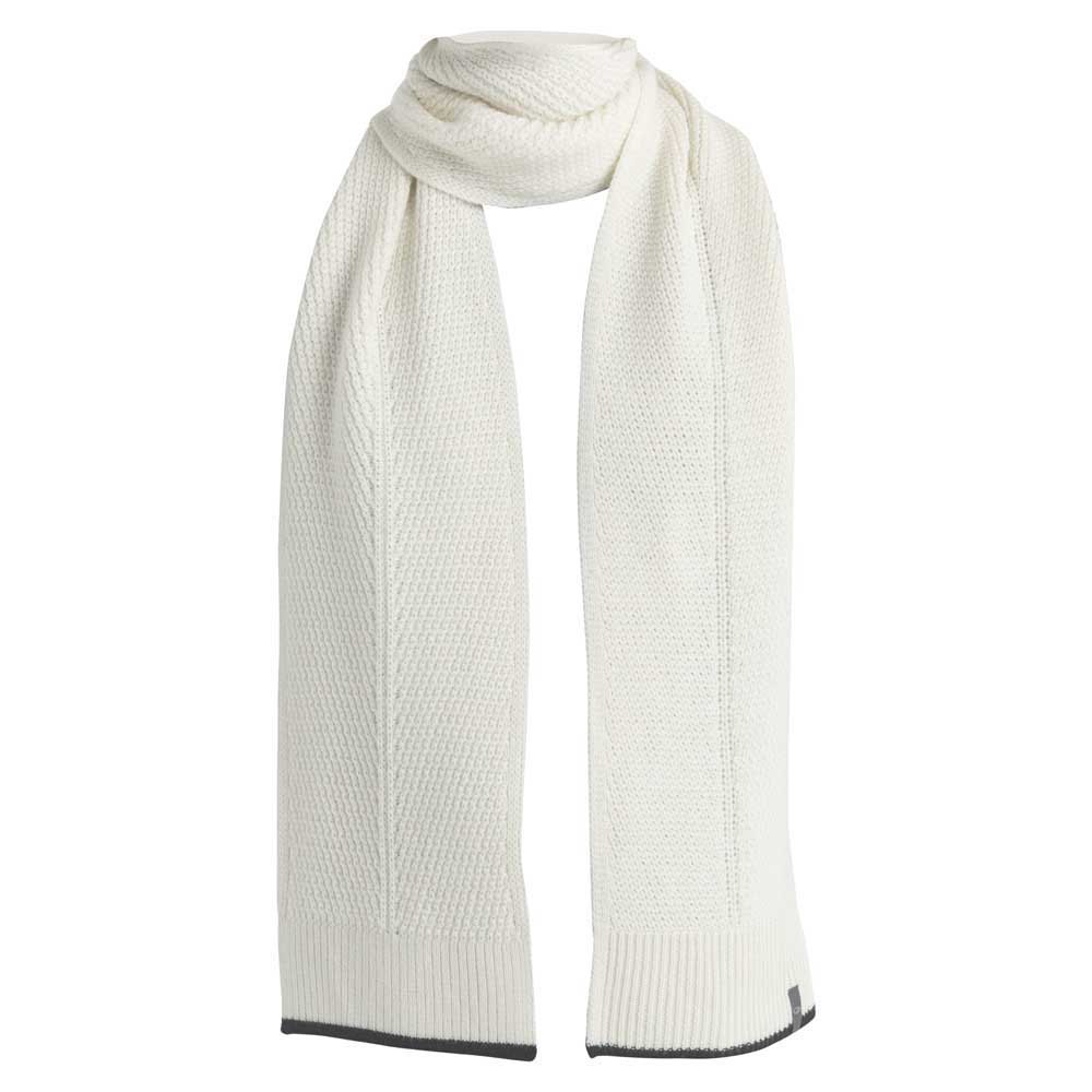 Купить Icebreaker 104839936OS Шарф Waypoint Scarf Merino Бежевый Undyed / Black 7ft.ru в интернет магазине Семь Футов