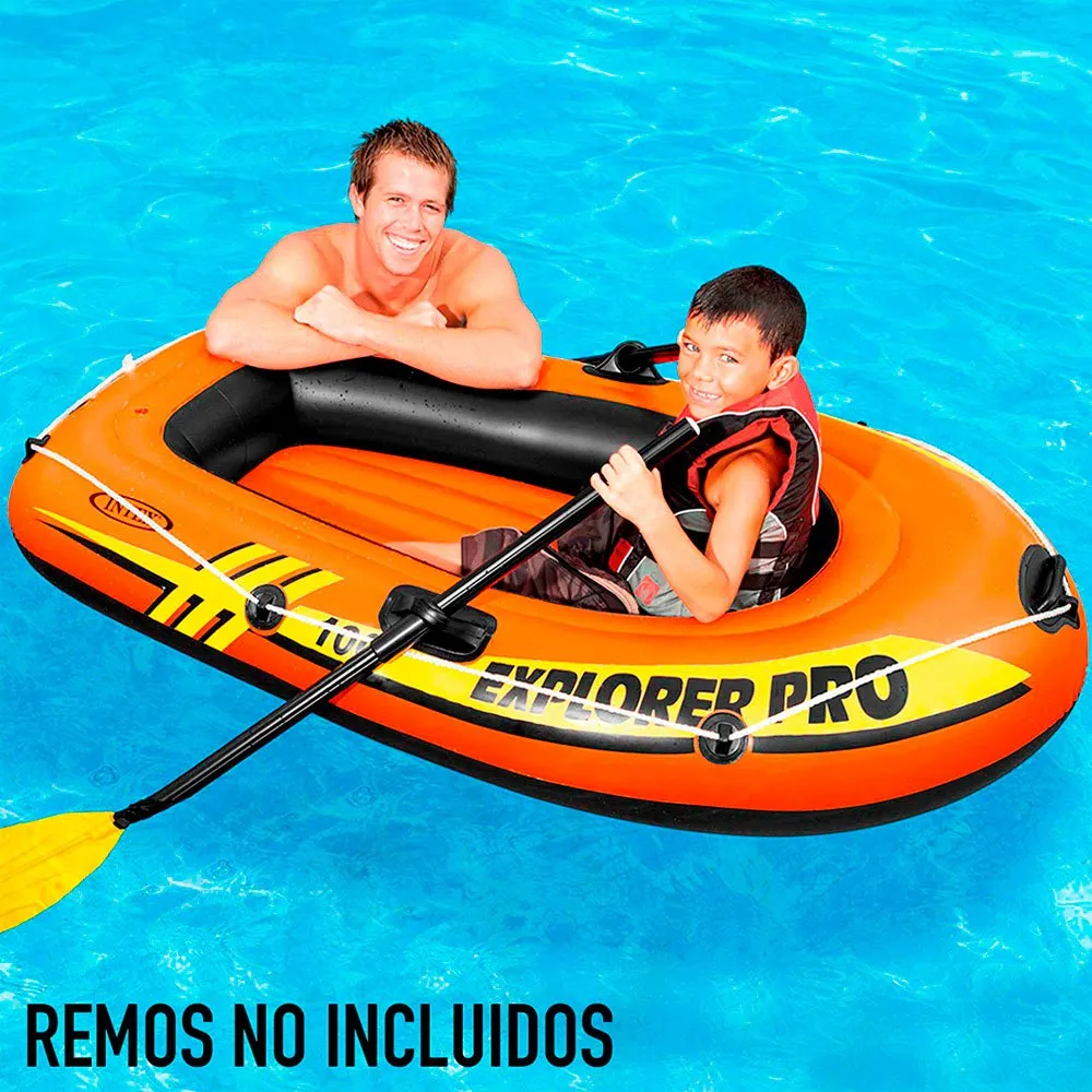 Купить Intex 58355-unit Надувная лодка Explorer Pro 100 Orange 37x31x11 1 Place 7ft.ru в интернет магазине Семь Футов