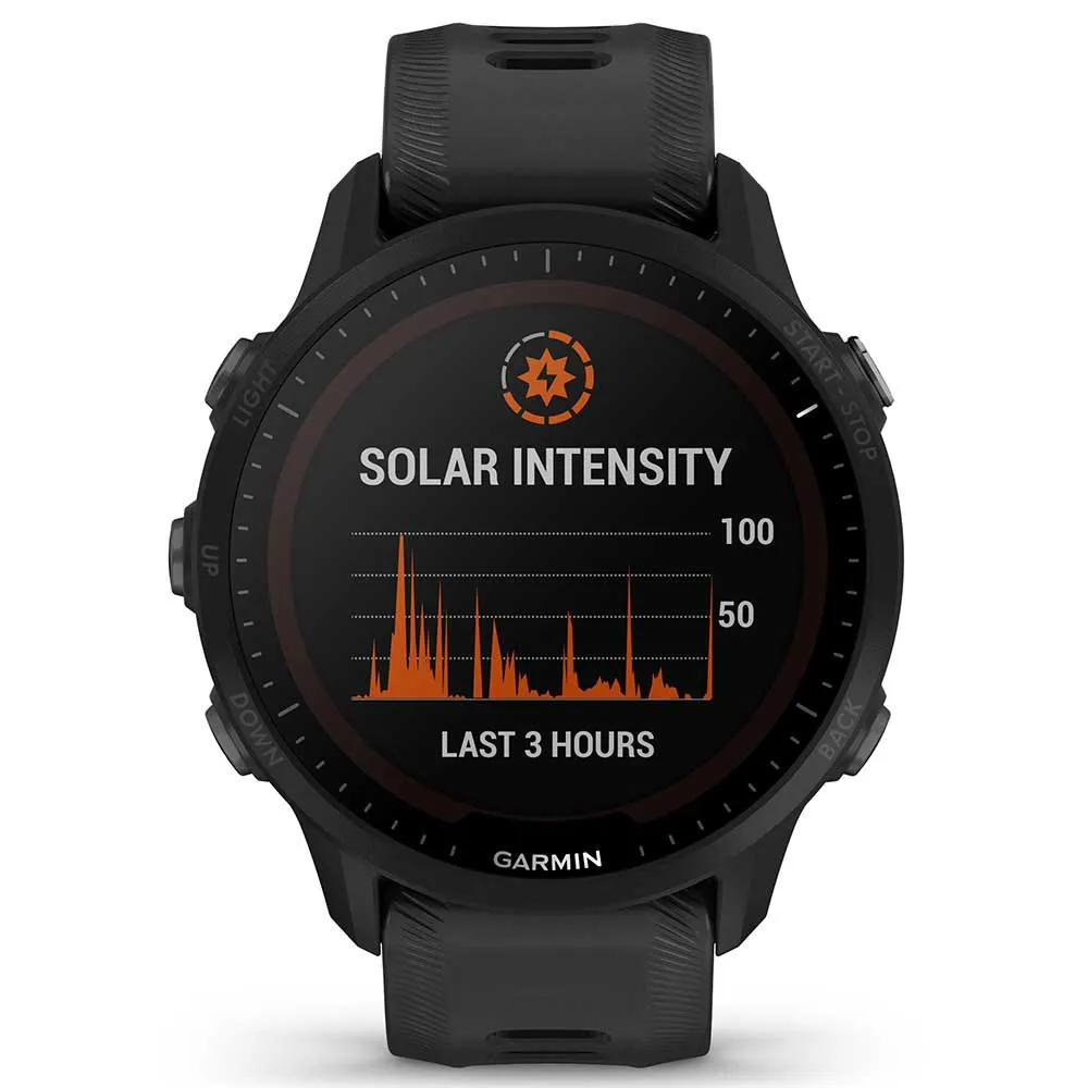 Купить Garmin R-16531983-010-02638-20 Reloj Forerunner 955 Solar reacondicionado Черный Black 7ft.ru в интернет магазине Семь Футов